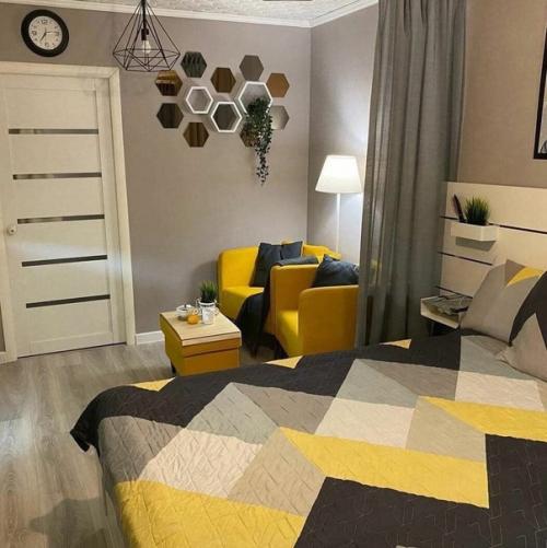 Грамотный и очень стильный пример ремонта в однушке. 04