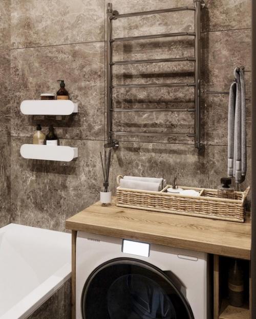 Прекрасный дизайн ванной комнаты. 01