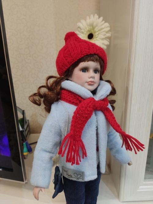 Фарфоровая кукла - изящное неповторимое украшение интерьера. 01