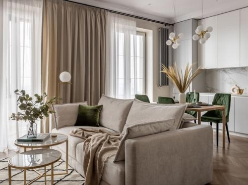 Перепланировка и дизайн однокомнатной квартиры. 01