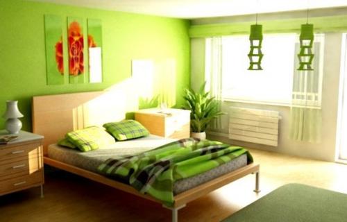 Интерьер в стиле мятный триумф.