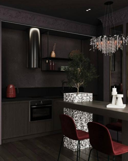 Обволакивающий интерьер с богемным настроением для современной девушки. 03