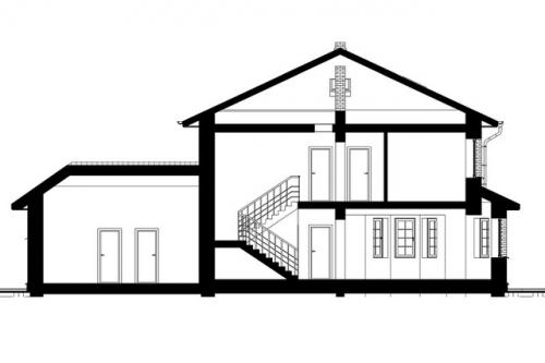 Элегантный двухэтажный дом. 05