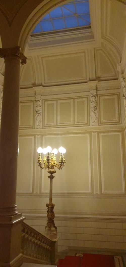 А нового у меня - редкая, возможно уже ни для кого не повторимая, экскурсия в особняк Паскевича на английской набережной от надежды науменко. 01