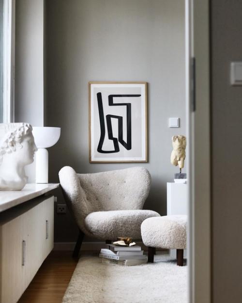 Мебель в скандинавском интерьере. 02