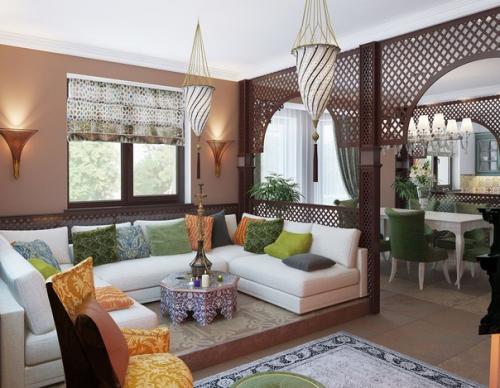 Дизайн интерьера: марокканский стиль: сказка шахерезады. 01