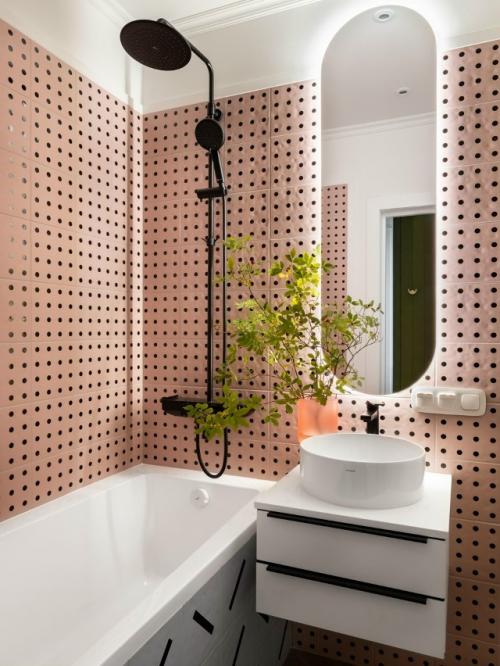 Горошек в интерьере: маленький рисунок с большим характером. 01