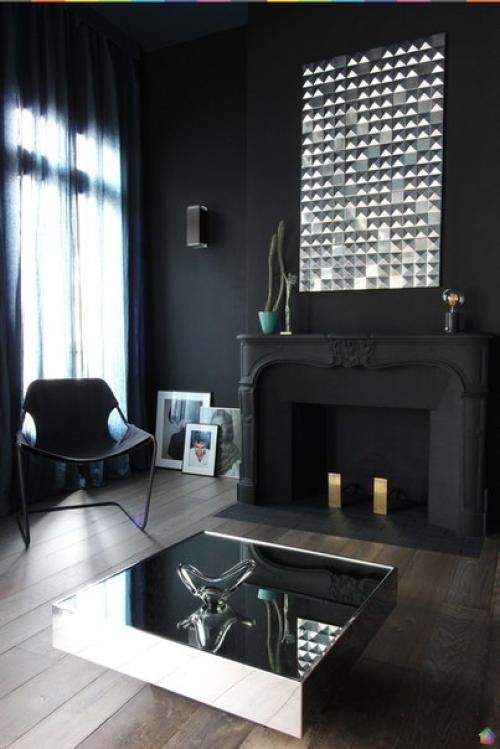 Богемный интерьер квартиры в Париже. 02