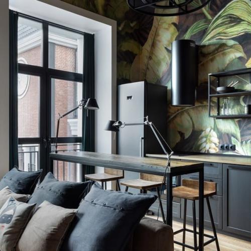 Двухуровневая квартира в стиле лофт! 01