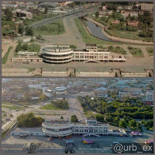 Набор открыток Барнаул с Птичьего Полета четверть века спустя. 06