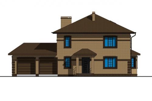 Элегантный двухэтажный дом. 06