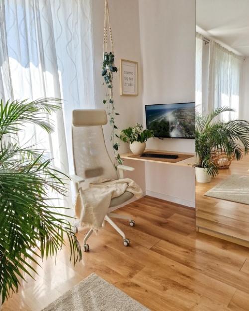 Любовь к растениям в деталях светлого и уютного дома. 01