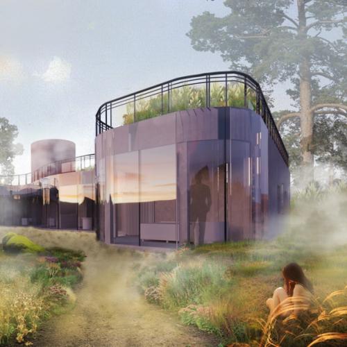 Студенческий проект Индивидуальный Жилой дом в посёлке лемболово, лен. 05