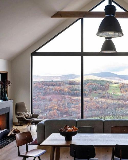 Шикарный интерьер загородного дома. 01