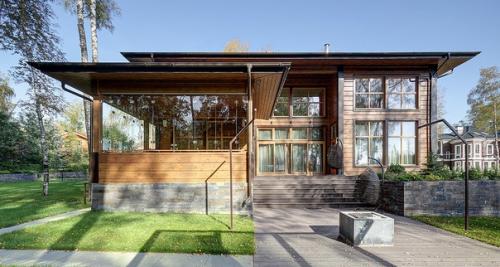 Красивый современный дом. 01