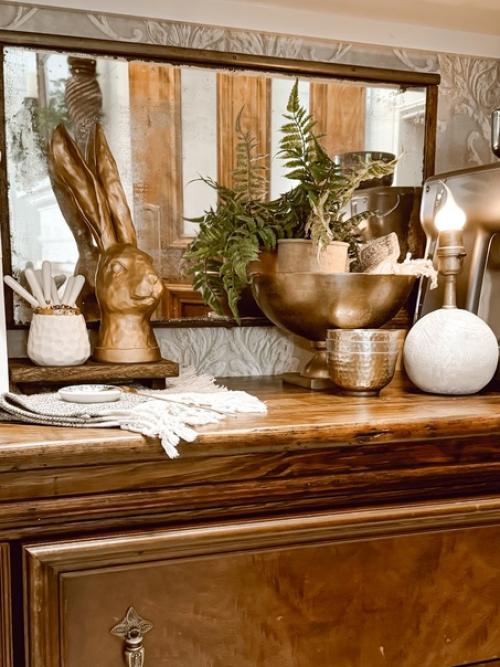 Кофейный уголок в стиле фармхаус - это отличное дополнение к любому дому, которое придает уют и тепло. 03