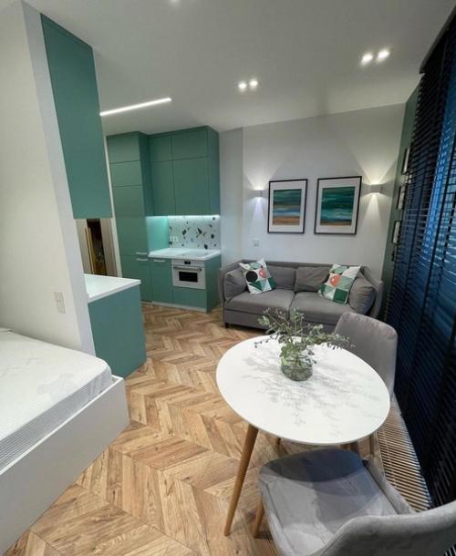 Интерьер кухни - гостиной. 07