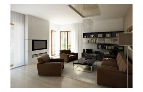 Планировка и интерьер традиционного польского дома AS 2, PDJ - 5011 от компании студия МТМ стиль. 04