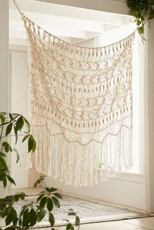 Шторы на внутренних дверях. 05