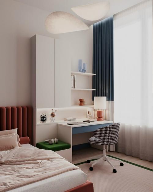 Квартира для семьи с двумя дочерьми. 06 Квартира для семьи с двумя дочерьми. 06