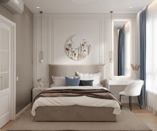 Проект однокомнатной квартиры 38, 5 м 2 в Москве. 07