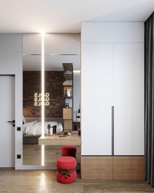 Дизайн детской комнаты для девочки - подростка. 07