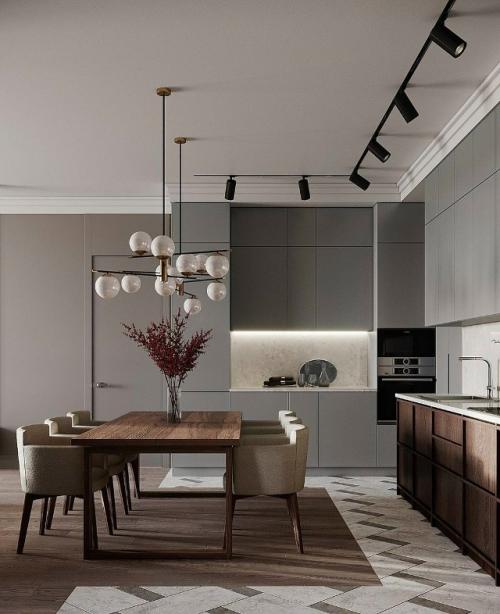 Дизайн проект двухкомнатной квартиры в современном стиле с элементами сканди. 09