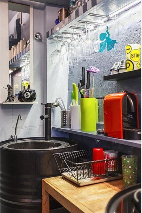 Квартира дизайнера. Дом: кирпичный дом 1957 года. 01