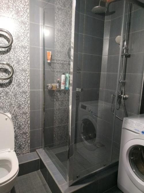 Объединили и сделали ремонт в ванной комнате 3, 7 кв. 05