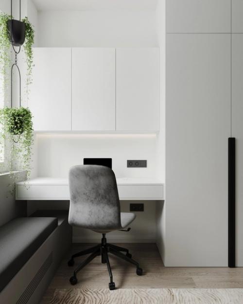 Одна из последних работ - проект детской комнаты. 02