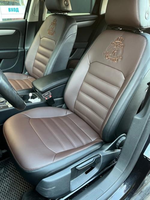 Каркасные авточехлы. Volkswagen Passat B7. 05