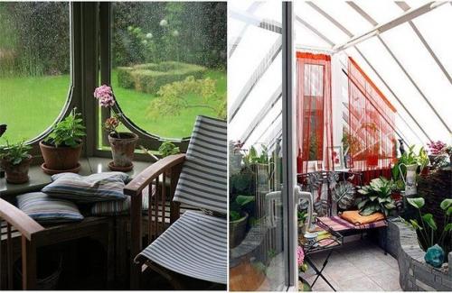 Зимний сад на лоджии. 03