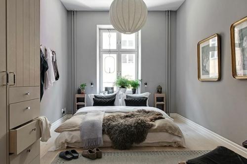 Двухкомнатная Угловая квартира в Гётеборге с тремя большими окнами в основном открытом помещении гостиной - кухни. 08