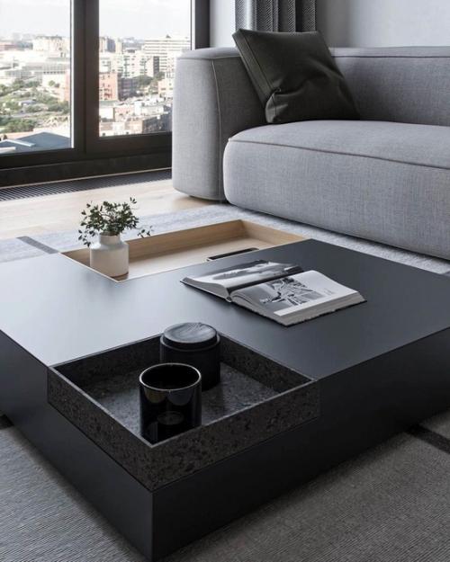 Квартира в минималистичном стиле площадью 83 кв. 08