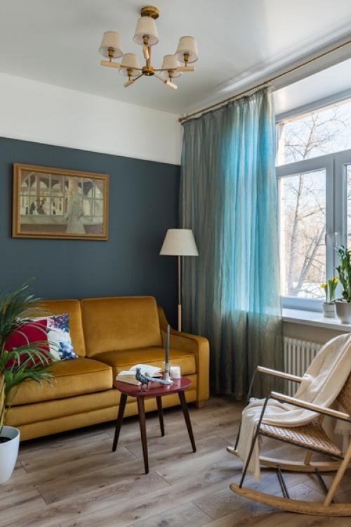 Интерьер 1-комнатной квартиры 37 кв. 01