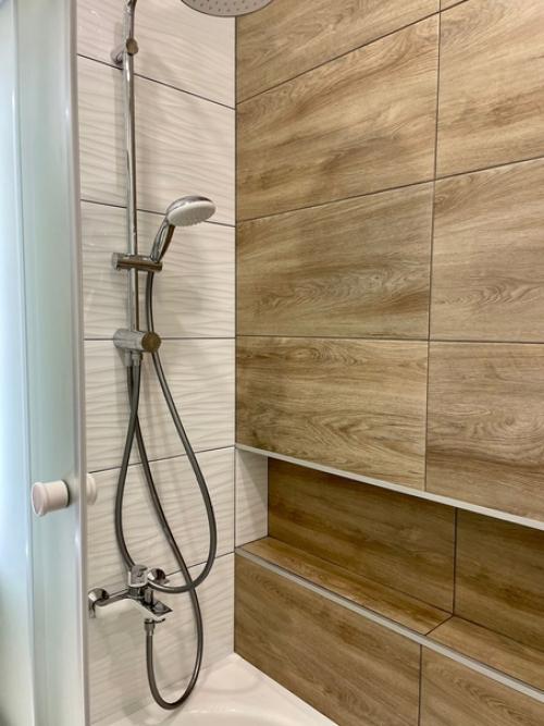 С вами проектом ванной комнаты и туалета нашей покупательницы делимся. 02