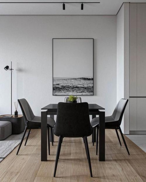 Квартира в минималистичном стиле площадью 83 кв. 06