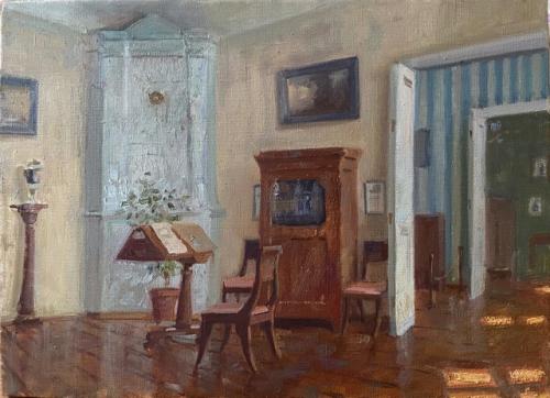 Мои работы интерьеров в пушкинских горах. 02