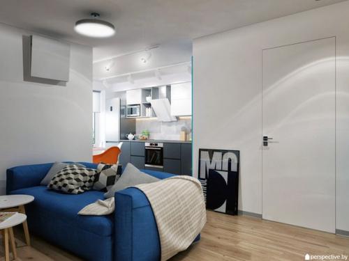 Дизайн - проект 2-комнатной квартиры площадью 47 кв. 01