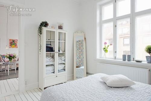 Стильная эклектика - летний интерьер в белом. 09