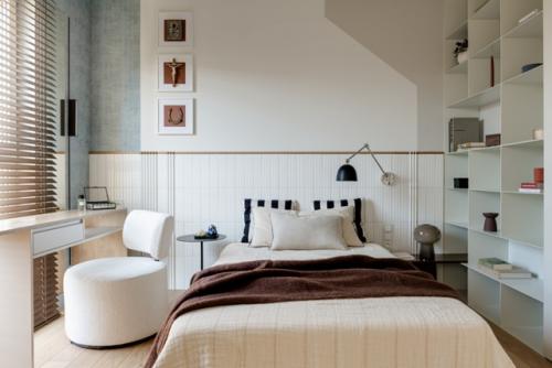 Эстетичный и функциональный интерьер 1-комнатной квартиры 35, 5 м 2 в центре Кракова, Польша. 08