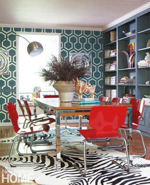 Яркий дом дизайнера в США. 03