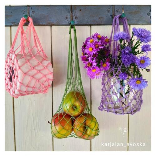 Авоськи в интерьере. 03