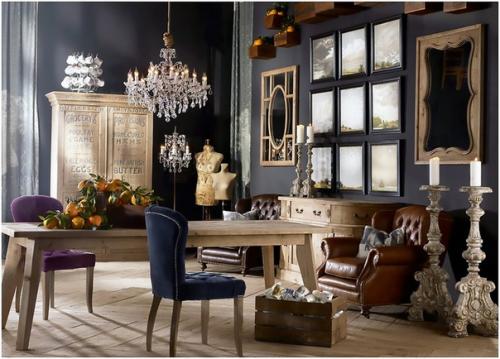 Винтажный интерьер: уют или забытая старина. 01