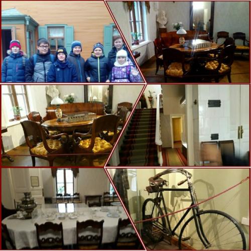 Сегодня, 28 октября, группа учащихся мбоу школа 2 посетила музей - усадьбу писателя Льва Николаевича толстого в центре Москвы, в хамовниках. 01