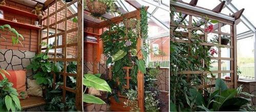 Зимний сад на лоджии. 04