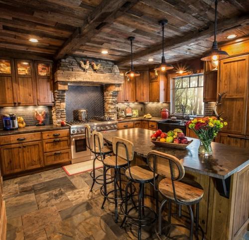 Какой материал более универсален для отделки интерьера, чем дерево? 01