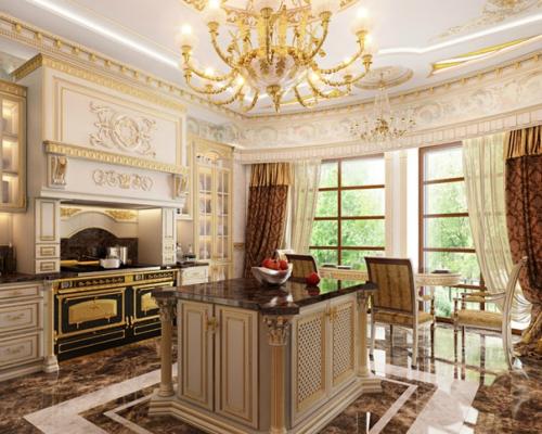 Дизайн интерьера в стиле ампир. 06