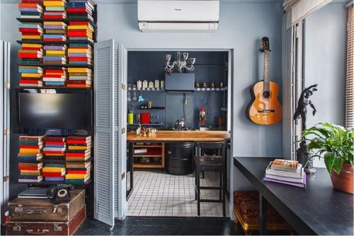 Квартира дизайнера. Дом: кирпичный дом 1957 года. 06