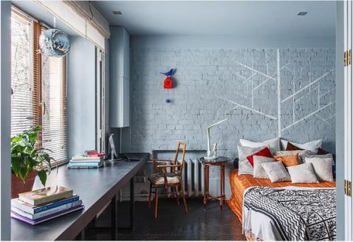 Квартира дизайнера. Дом: кирпичный дом 1957 года. 03